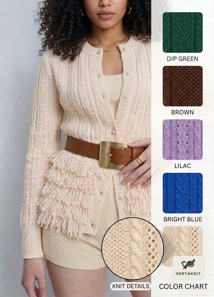 Cable and pointelle chart
