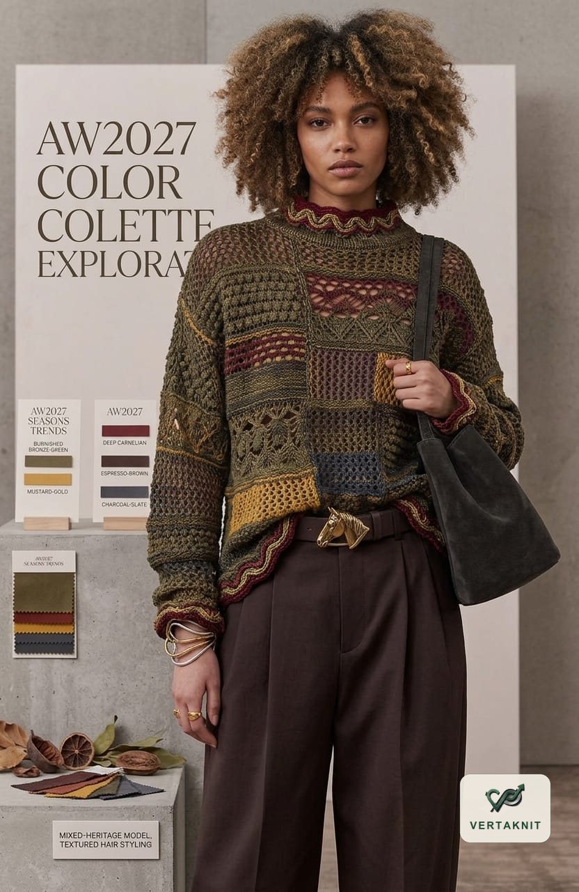Jacquard knit styling