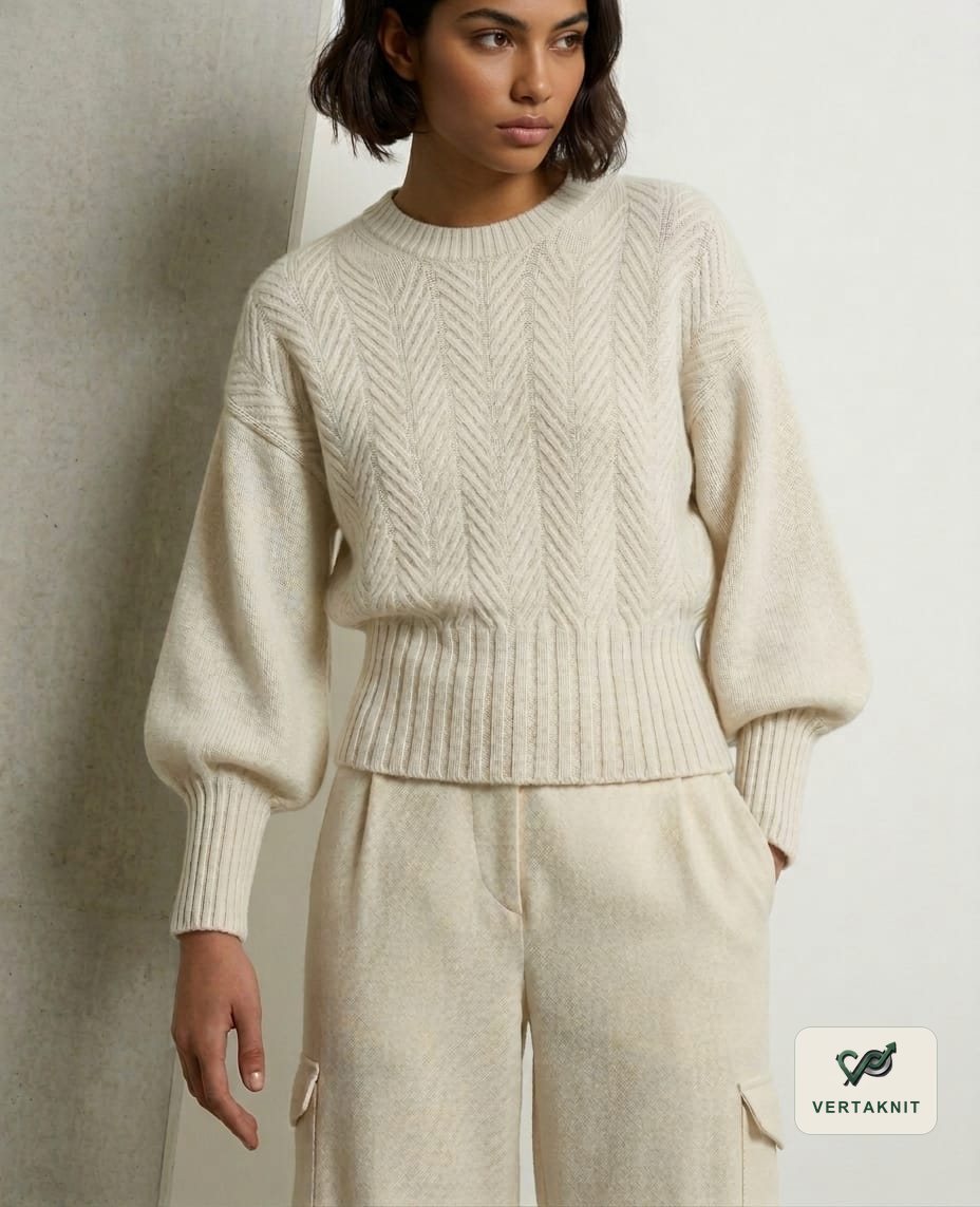 Cable-knit co-ord